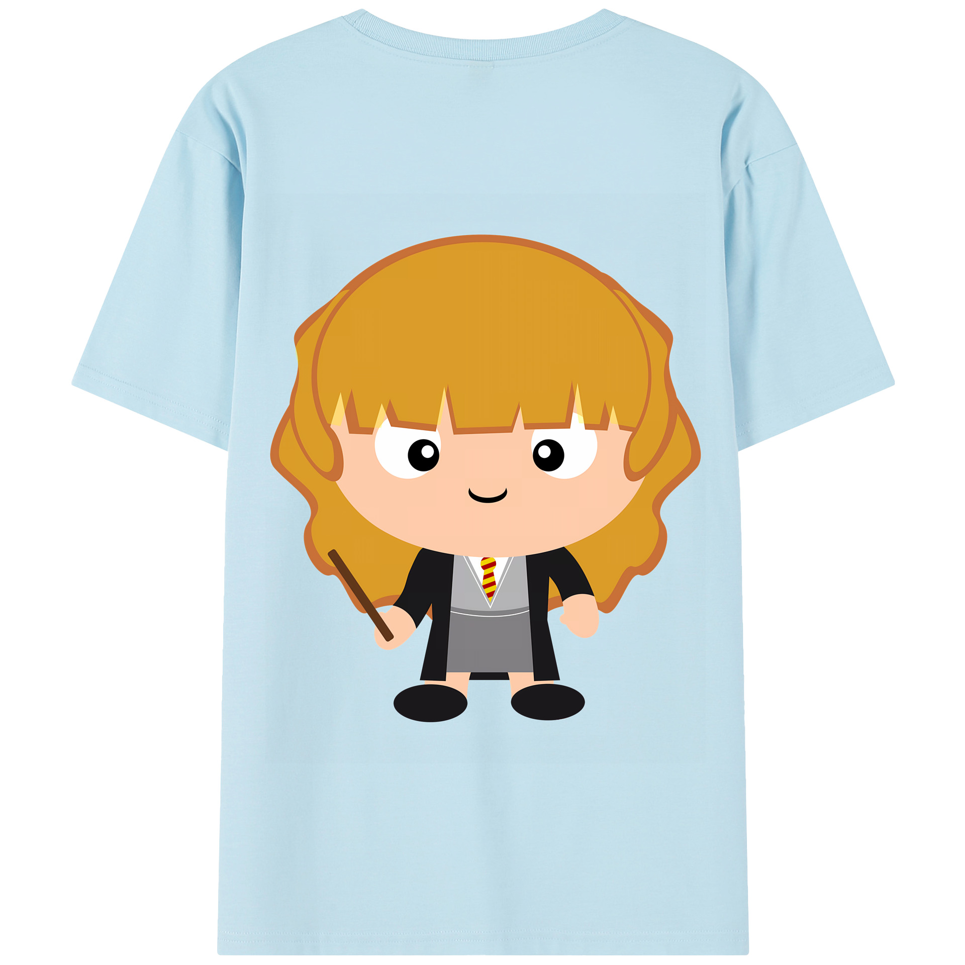 （画像用） Harry Potter ハリー・ポッターシリーズ 綿100％半袖Tシャツ（背面プリント）